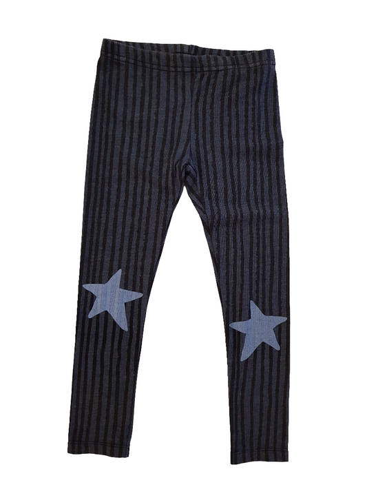 OUTLET - Star Leggings - Blue