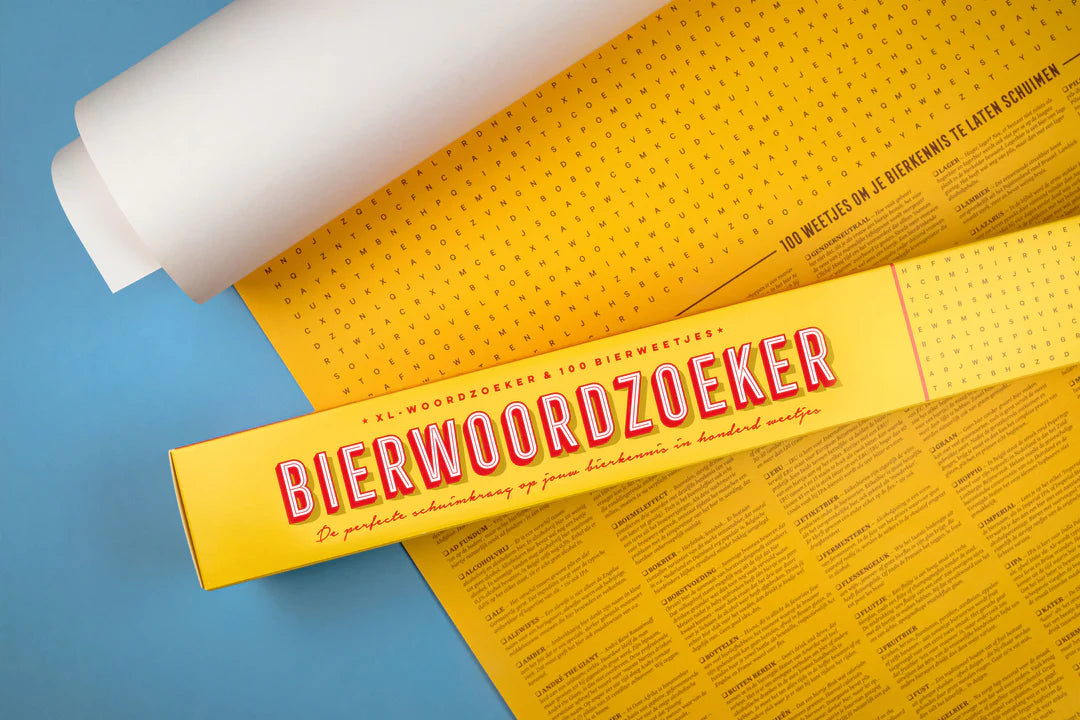 XL-Spelposter - Bierwoordzoeker