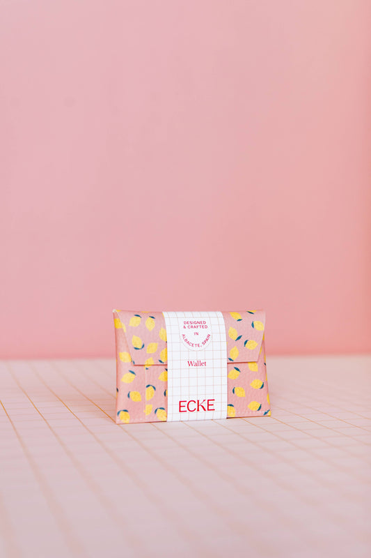 Card Wallet Limones Pink