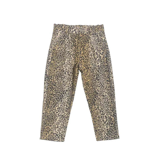 Denim Pant Leopard