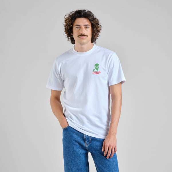 T-shirt Stockholm Italien White GOTS