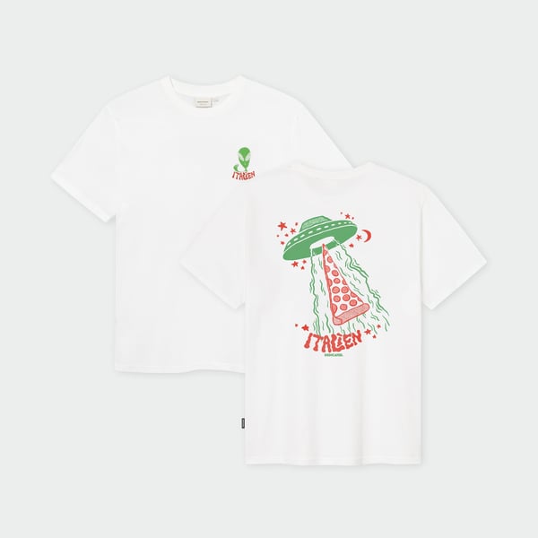 T-shirt Stockholm Italien White GOTS
