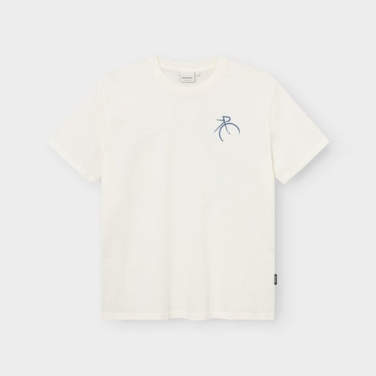 T-shirt Stockholm Painted side bike Off-white