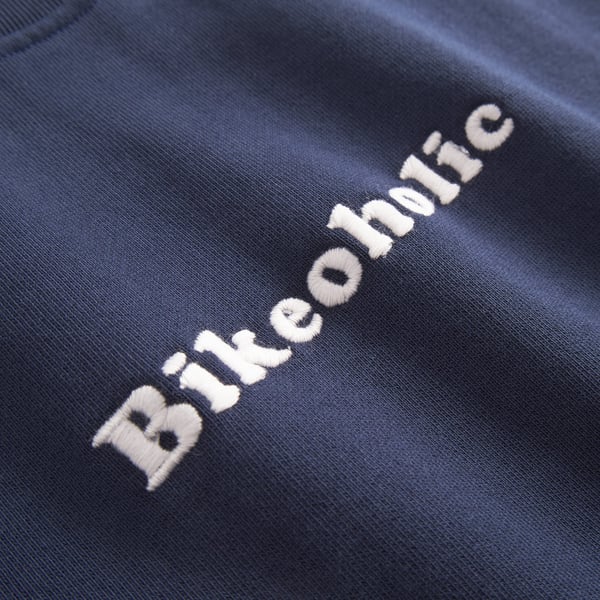 Sweatshirt Malmoe Bikeoholic Navy GOTS