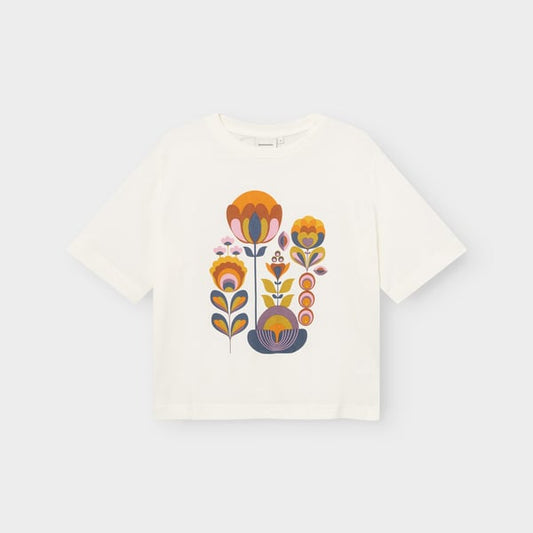 T-shirt Vadstena Autumn harvest off-white whisper