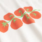T-shirt Vadstena  - Tomato Off-white