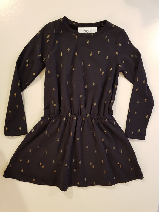 OUTLET - Kaja Dress - Black Gold