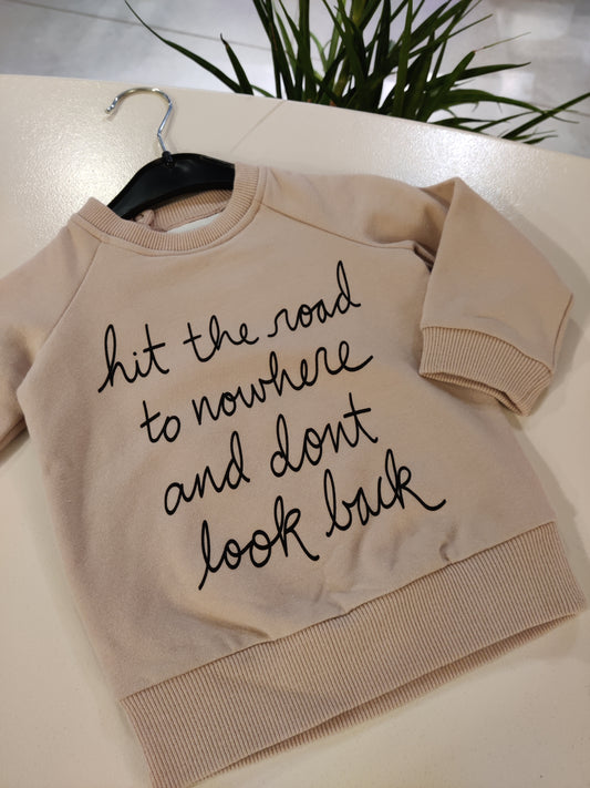 OUTLET - Sweater Hit the road