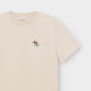T-shirt Stockholm Camp creek oat white rainy day