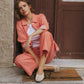Workwear Pants Vara Work Stripe Grenadine Red