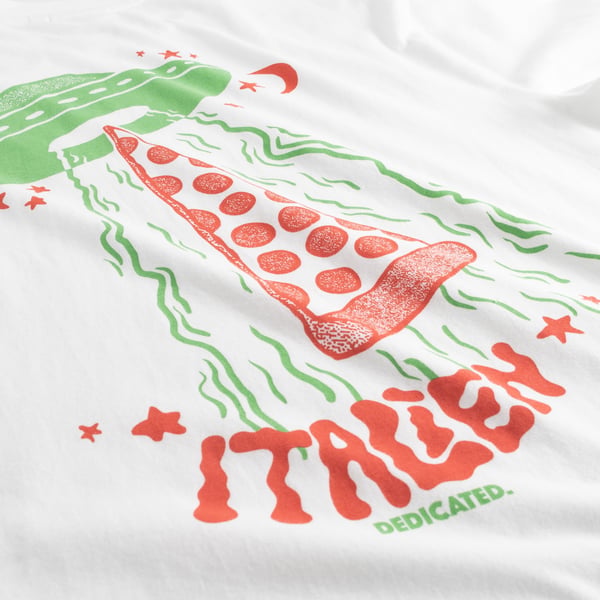 T-shirt Stockholm Italien White GOTS