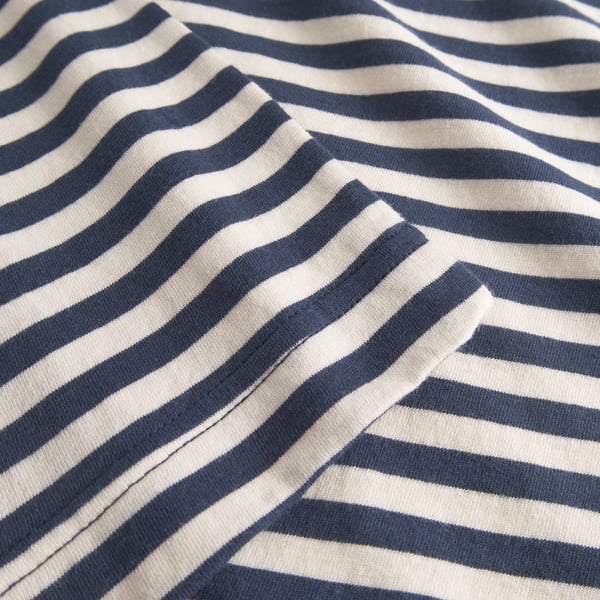 T-shirt Vadstena  - Stripes Insignia Blue