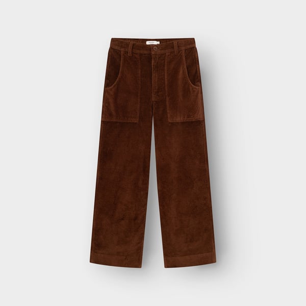 Workwear Pants - Vara Corduroy - Cappuccino Brown