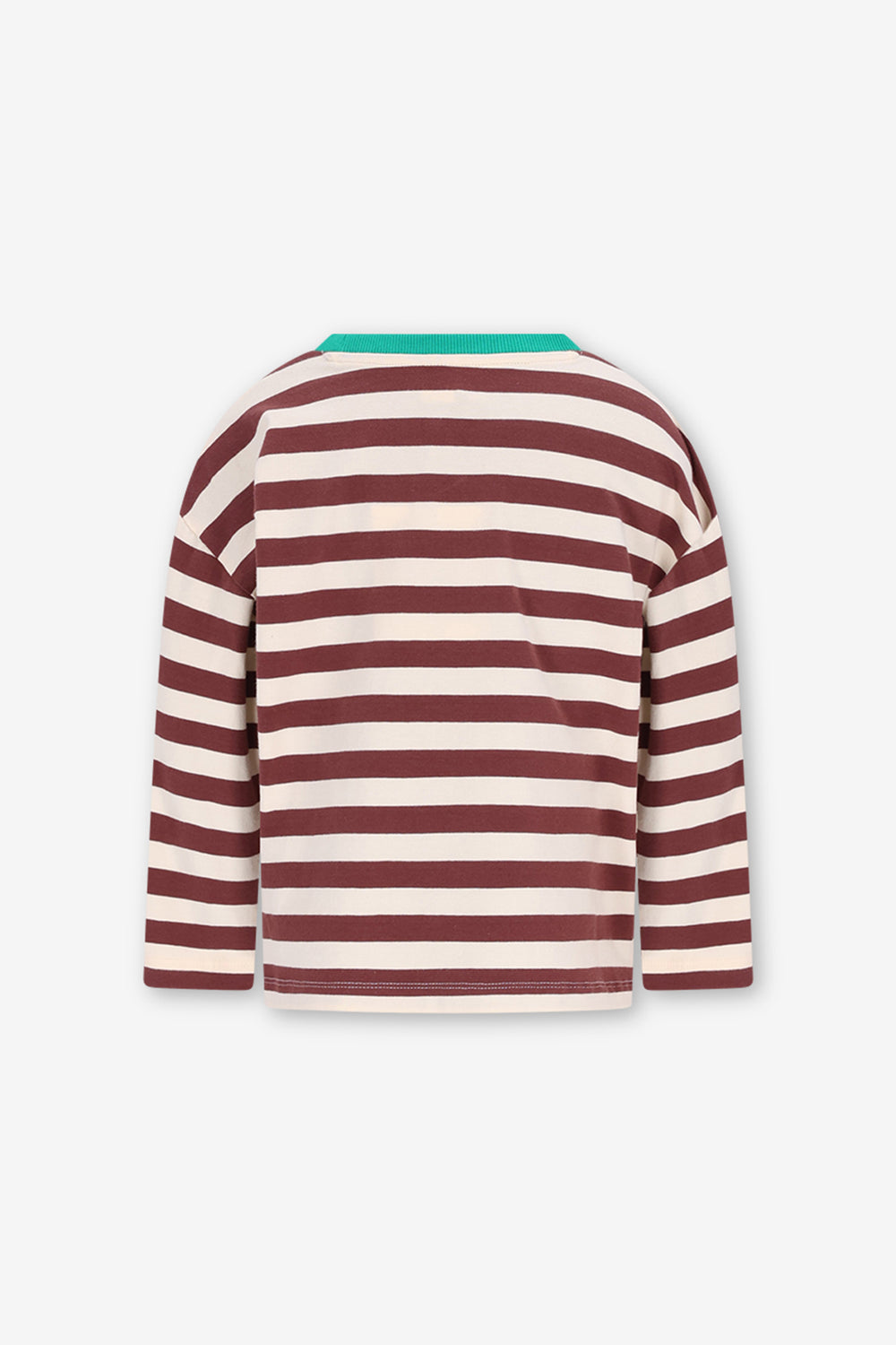 Lou longsleeve Brown stone stripe