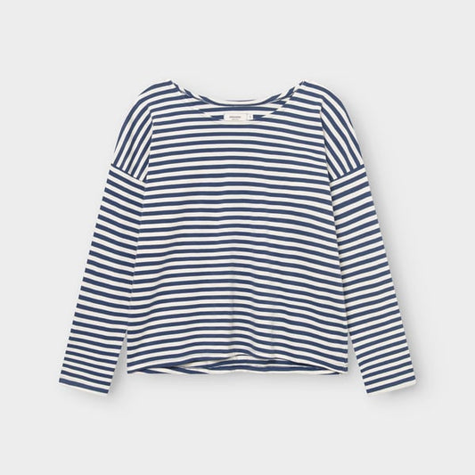 Top Humledal - Stripes Insignia Blue Gots