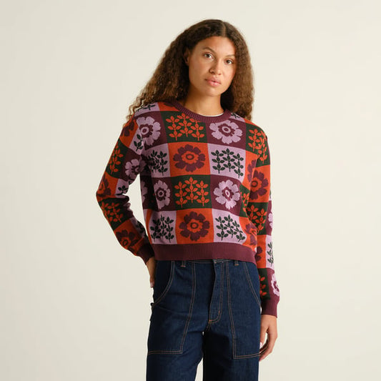 Sweater Arendal - Nature Check Multi Color