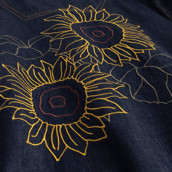 Jacket Sunna Denim Dark Blue GOTS