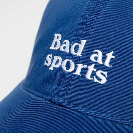 Soft Cap Slussen Bad At Sports Royal Blue