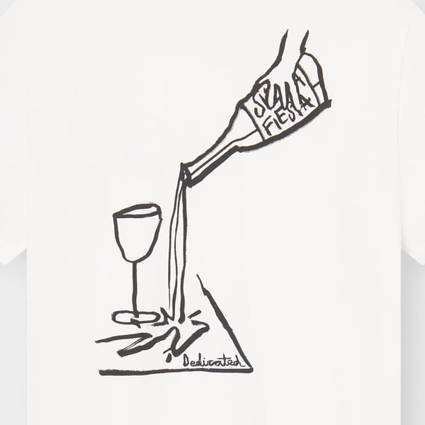 T-shirt Stockholm Pour Some White GOTS