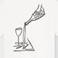 T-shirt Stockholm Pour Some White GOTS