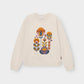Sweatshirt Ystad Autumn harvest oat white rainy day