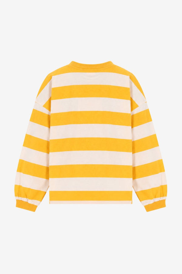Mattie longsleeve golden glow stripes