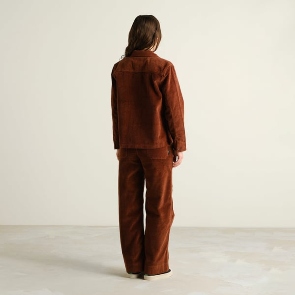 Workwear Pants - Vara Corduroy - Cappuccino Brown