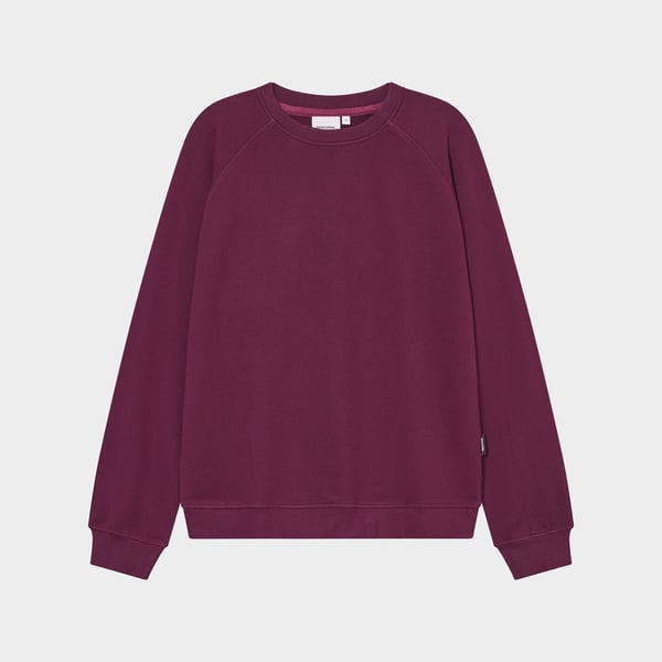 Sweatshirt Ystad Base Fig Red