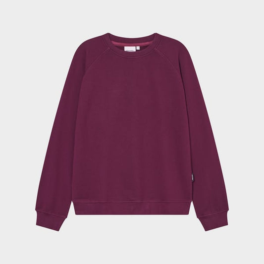 Sweatshirt Ystad Base Fig Red