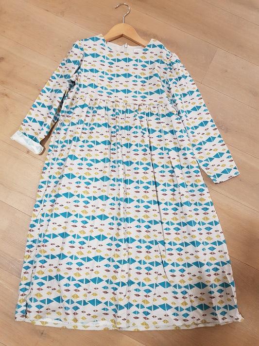 OUTLET - Dress Salma - Sal Blue