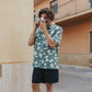 Shirt Brantevik Wine Cups Mediterranea Green GOTS