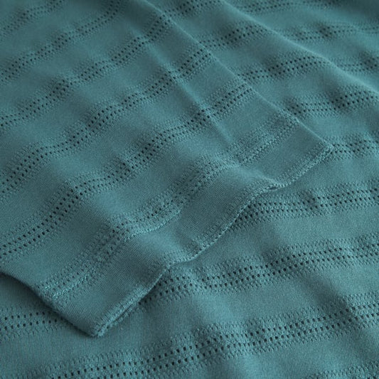 T-shirt Vadstena - Lace Mediterranea Green Gots