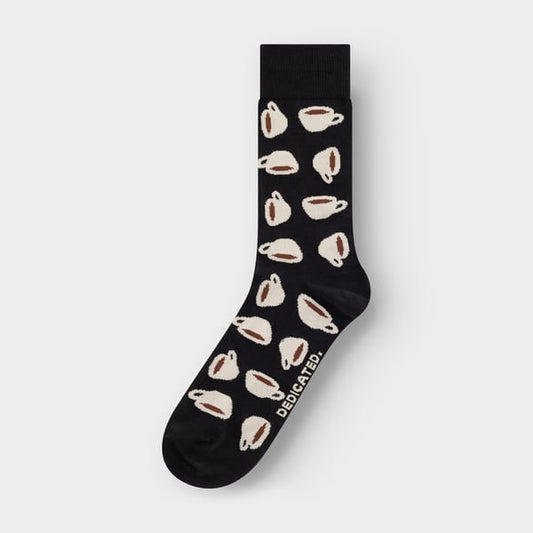 Socks Sigtuna - Coffe cups - Black