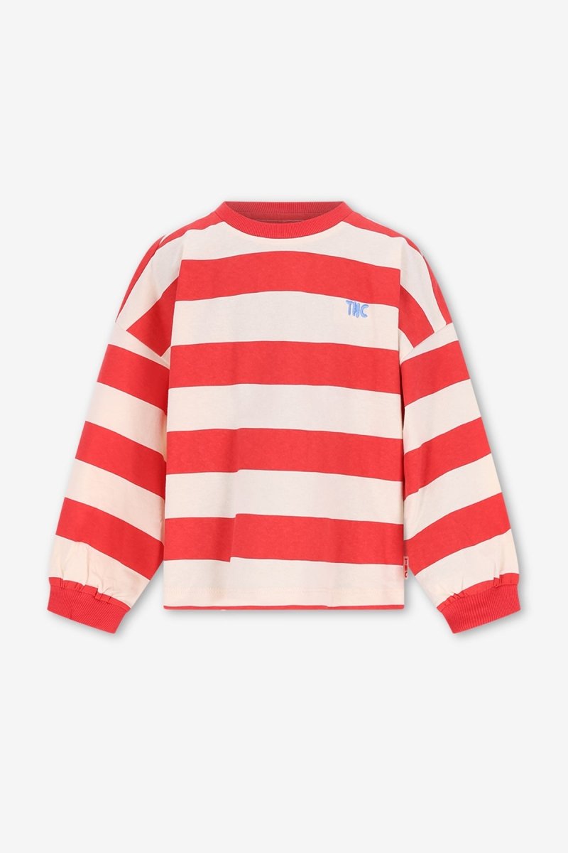Mattie longsleeve mars red stripes