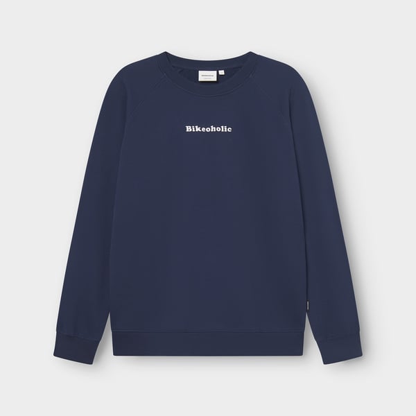 Sweatshirt Malmoe Bikeoholic Navy GOTS
