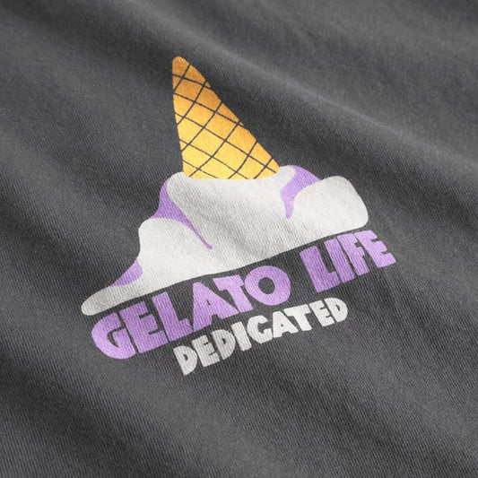 T-Shirt Stockholm Gelato Life Charcoal GOTS