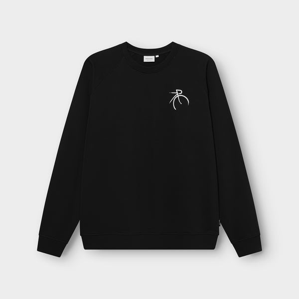 Sweatshirt Malmoe painted side bike black