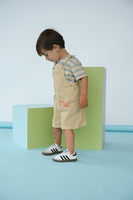 T-shirt Bo Blue stripes beige