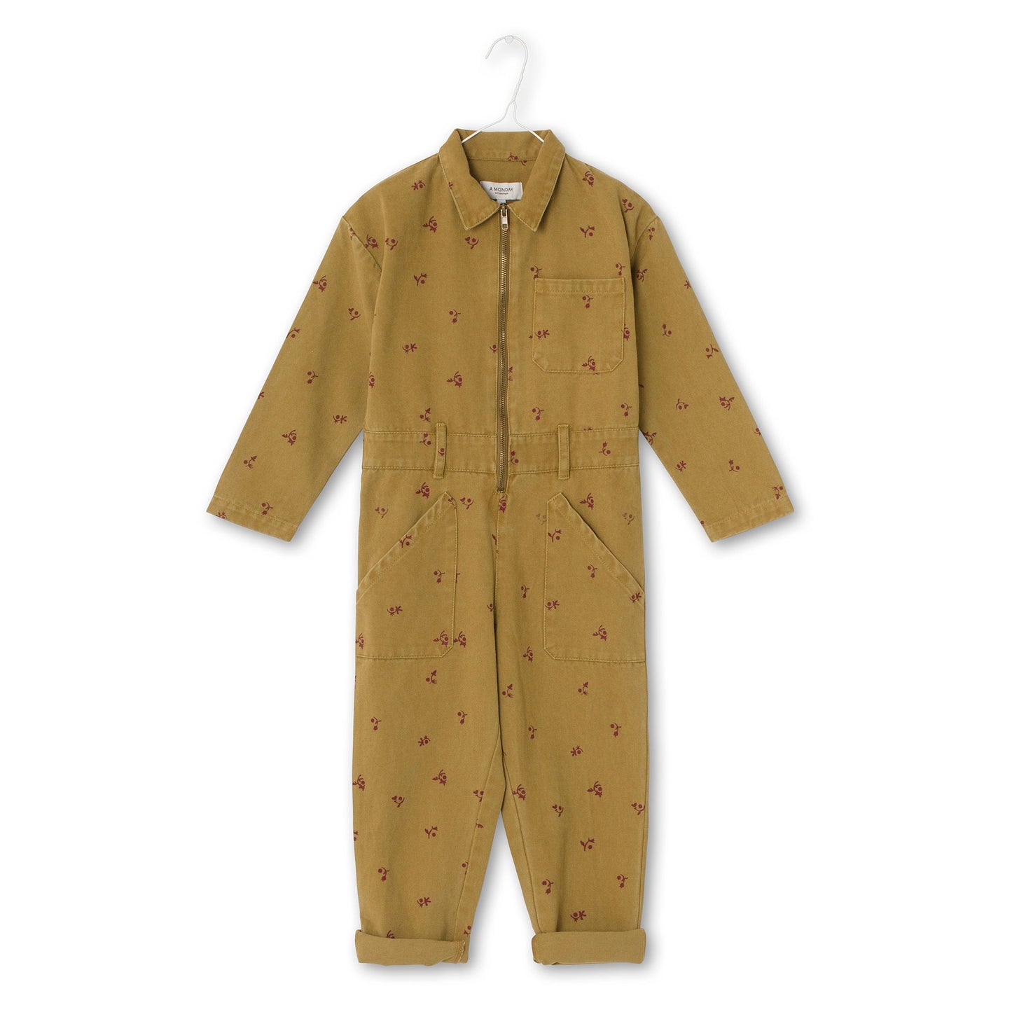 - Taylor Jumpsuit - Dull Gold Print