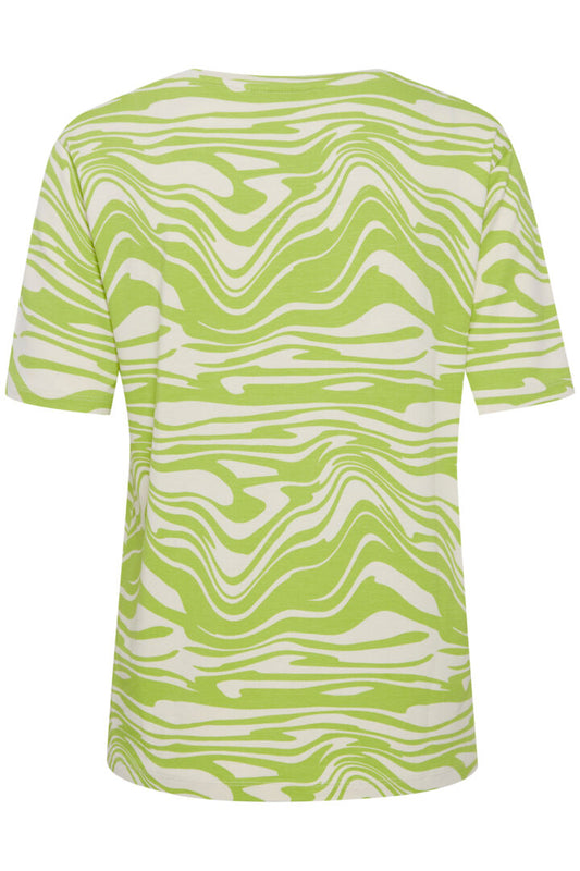 Byperlette Tshirt - Green Glow Mix