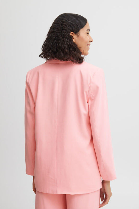 Byfvelena Blazer - Heavy Woven - Quartz pink