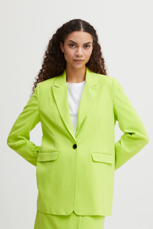 Bydanta Blazer Y - Green Glow