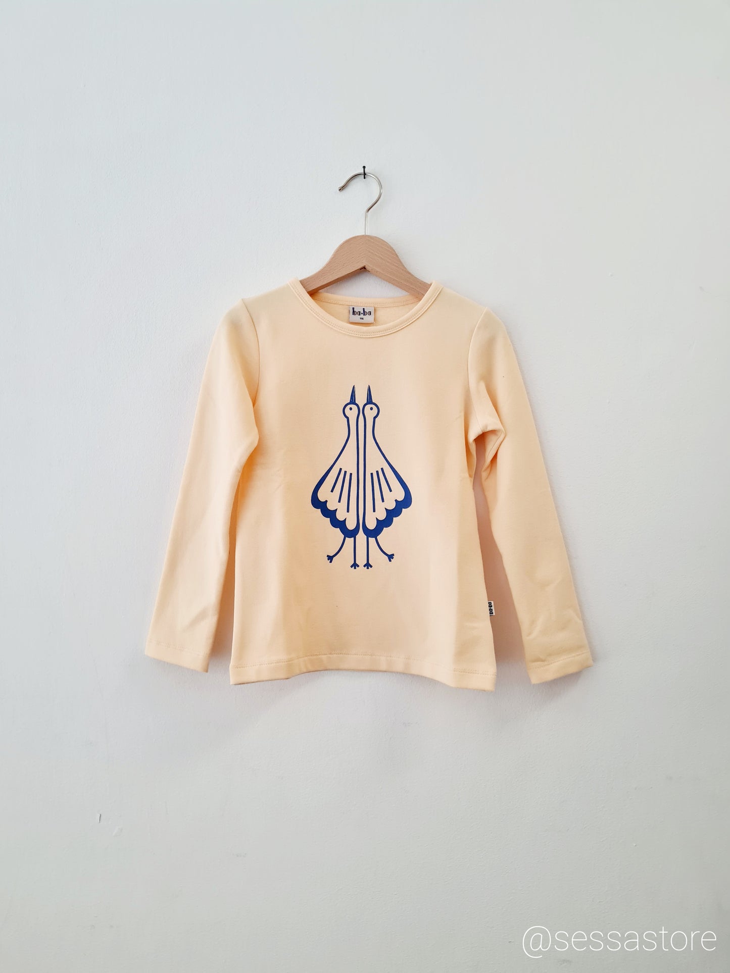 - Birds Longsleeve - Autumn Blond