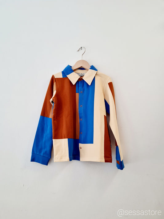 - Boys Shirt Longsleeves - Colorblock