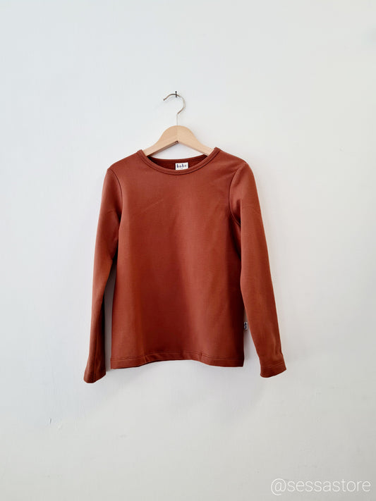 - Uni Longsleeve - Friar Brown