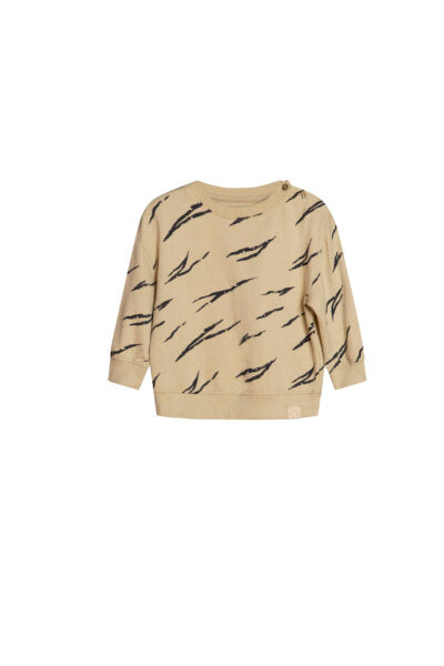 *Como Sweater Organic - Black Print