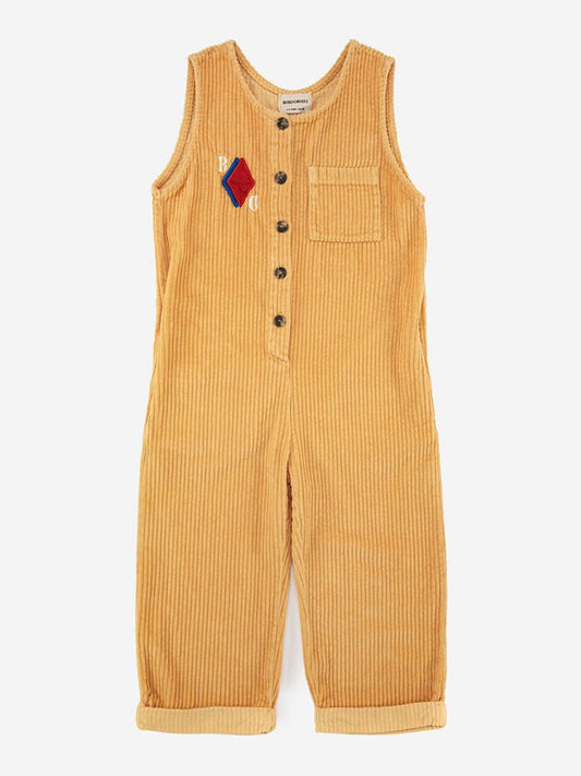 - BC diamond corduroy overall