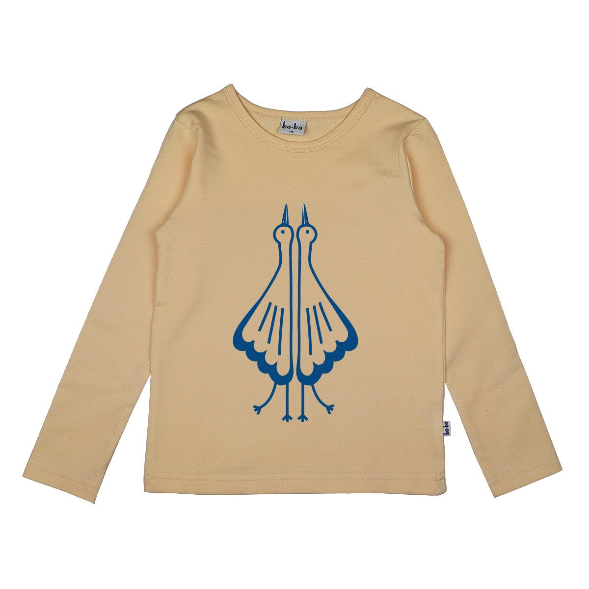 - Birds Longsleeve - Autumn Blond