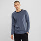 Long Sleeve T-Shirt Hasle Stripes - Navy/Steel Blue