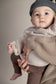 Brett knitted sweater organic - Cold beige